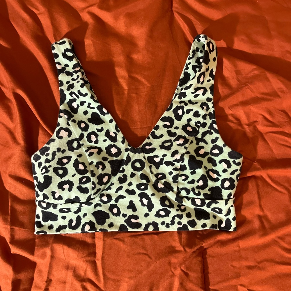 Forever 21 Cheetah Print Crop Top